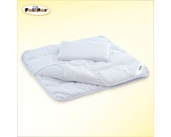 FabiMax 4 Jahreszeiten Steppdecke 80x80 cm und Kissen 30x40 cm