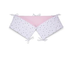 FabiMax Nestchen für Beistellbett Boxspring, 90x55 cm, Sterne klein, rosa