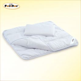 FabiMax 4 Jahreszeiten Steppdecke 80x80 cm und Kissen 30x40 cm
