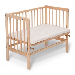 FabiMax Beistellbett BASIC natur, inkl. Matratze