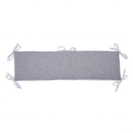 FabiMax Nestchen für Verschlussgitter, 90 cm, Sterne klein, grau